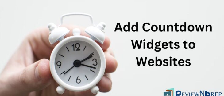 Add Countdown Widget To Websites